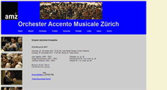 Desktop Screenshot of accento.ch